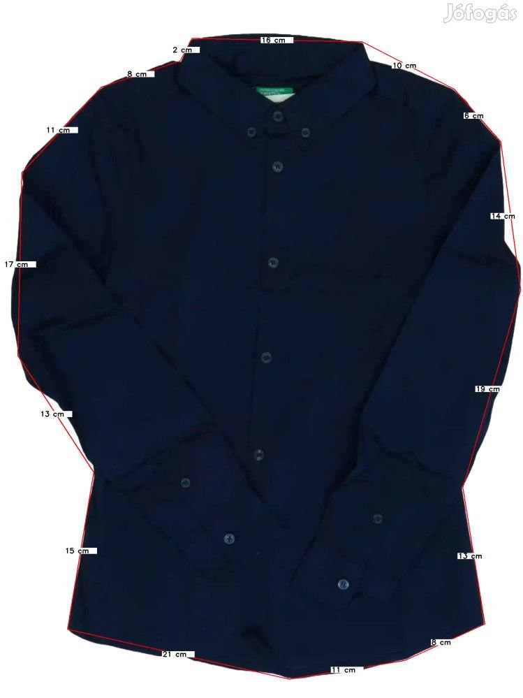 Benetton Új (címkés) Fiú Ing (Méret: 140)