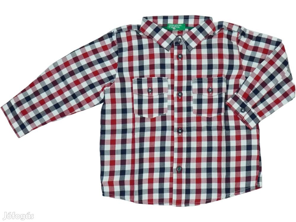 Benetton Új (címkés) Fiú Ing (Méret: 86)