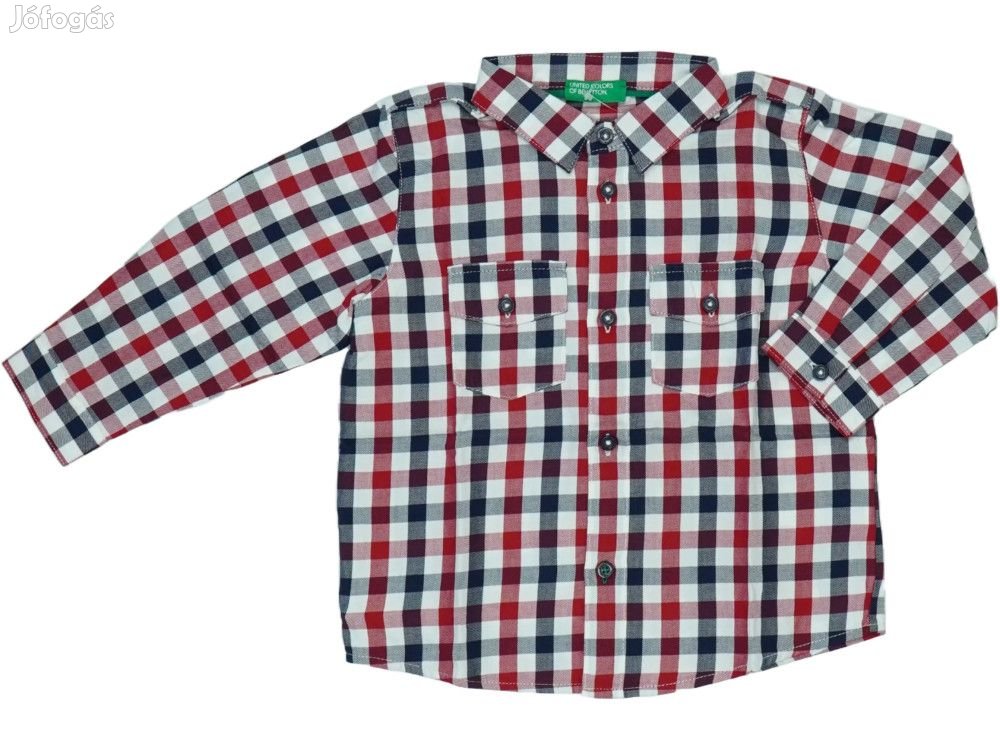 Benetton Új (címkés) Fiú Ing (Méret: 86)