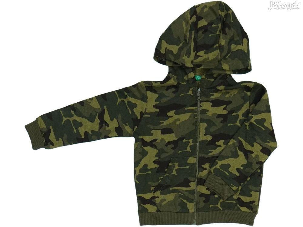 Benetton Új címkés Fiú Kapucnis pulóver Méret 104