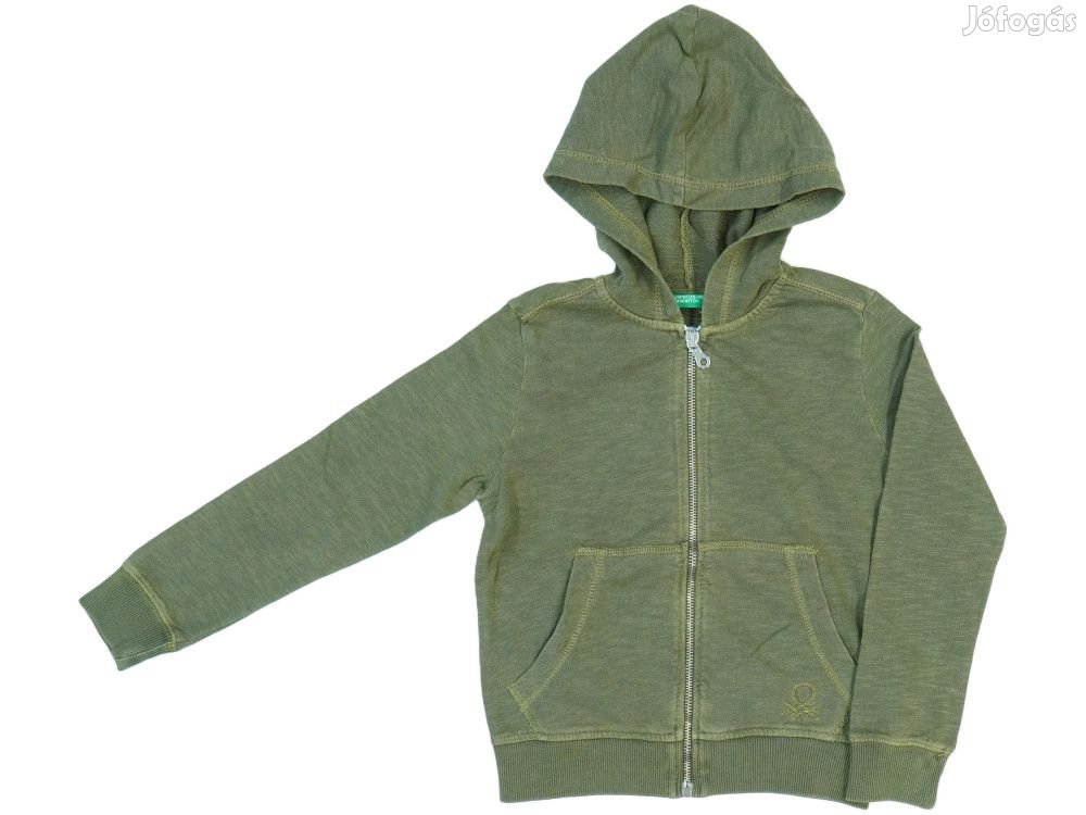 Benetton Új (címkés) Fiú Kapucnis pulóver (Méret: 122)