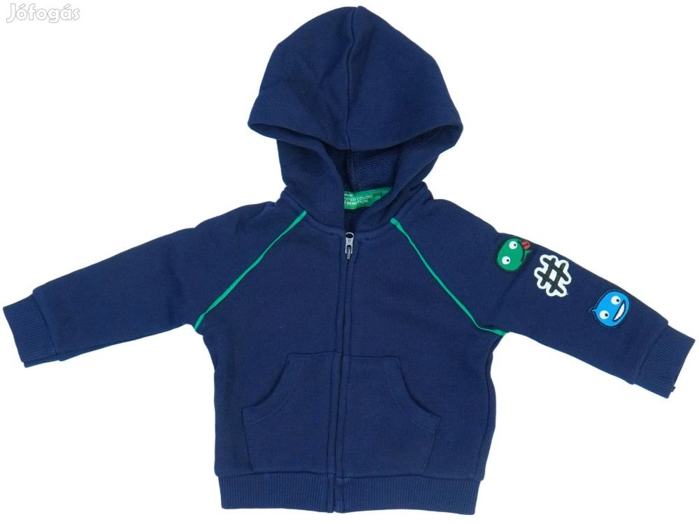 Benetton Új (címkés) Fiú Kapucnis pulóver (Méret: 62)