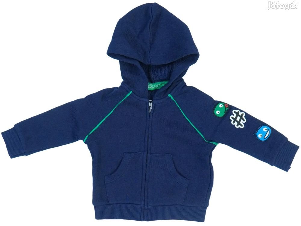 Benetton Új (címkés) Fiú Kapucnis pulóver (Méret: 62)