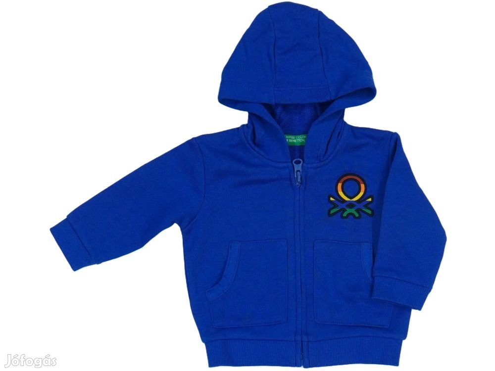 Benetton Új címkés Fiú Kapucnis pulóver Méret 68