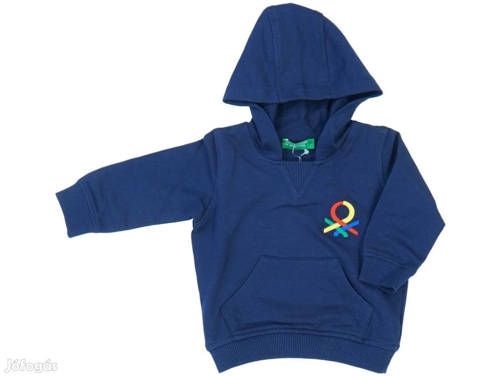 Benetton Új címkés Fiú Kapucnis pulóver Méret 68