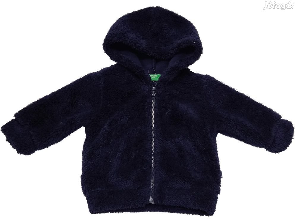 Benetton Új (címkés) Fiú Kapucnis pulóver (Méret: 68)
