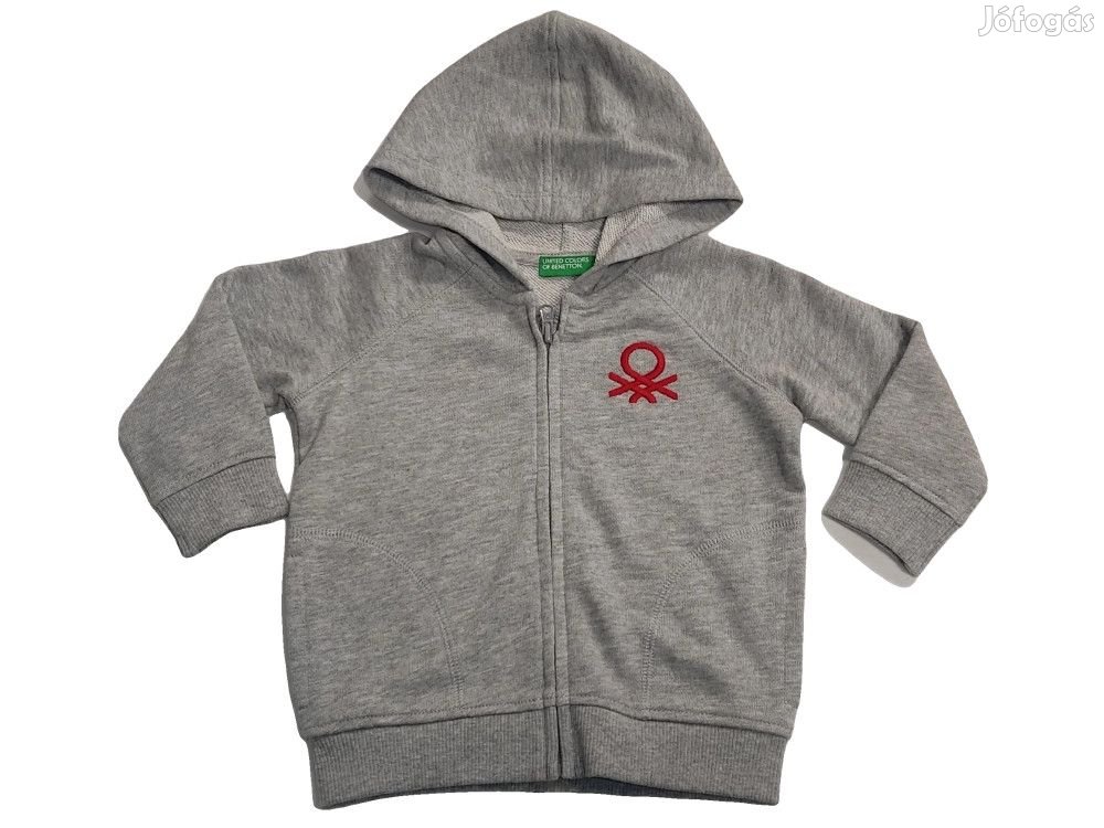 Benetton Új (címkés) Fiú Kapucnis pulóver (Méret: 74)
