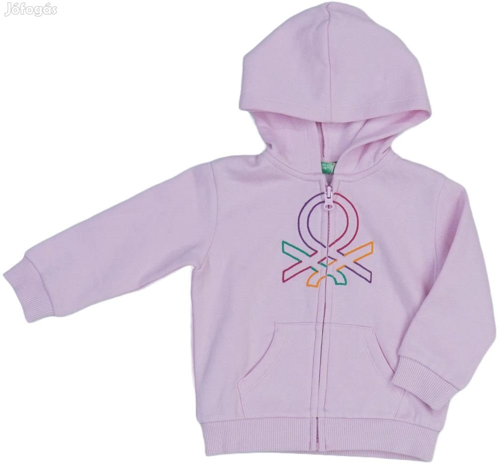 Benetton Új (címkés) Fiú Kapucnis pulóver (Méret: 74)