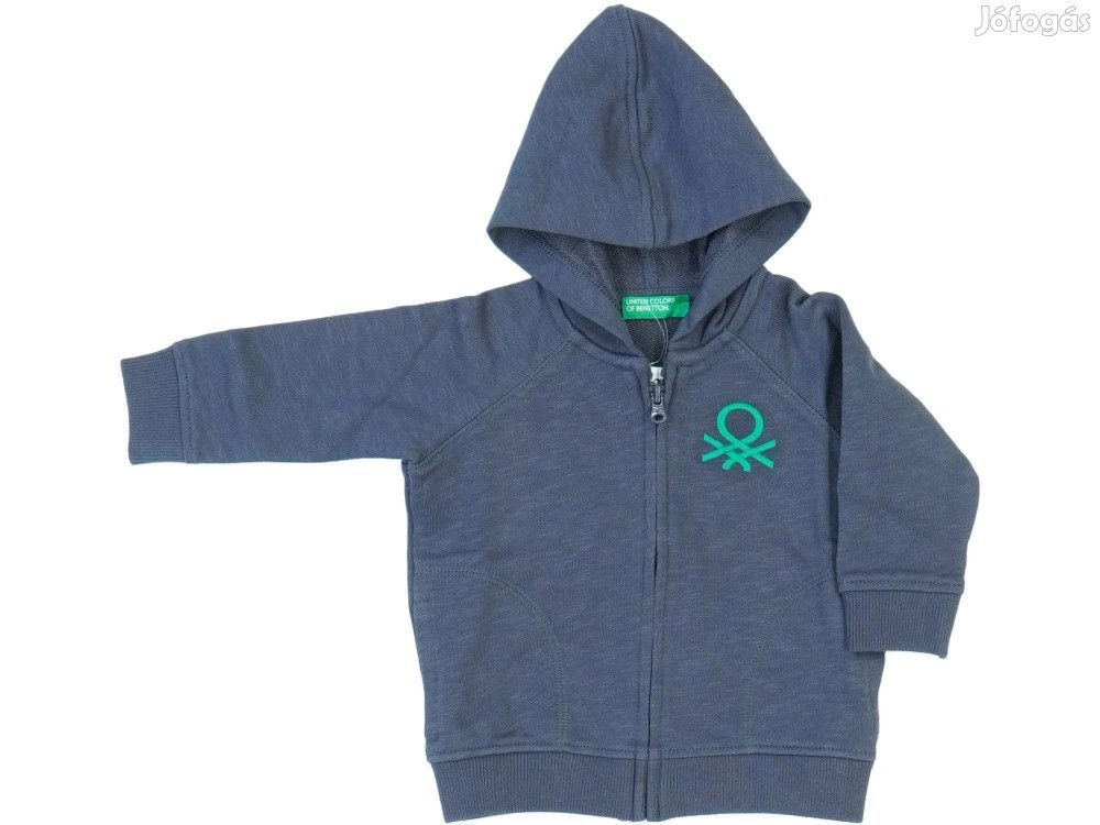Benetton Új (címkés) Fiú Kapucnis pulóver (Méret: 74)