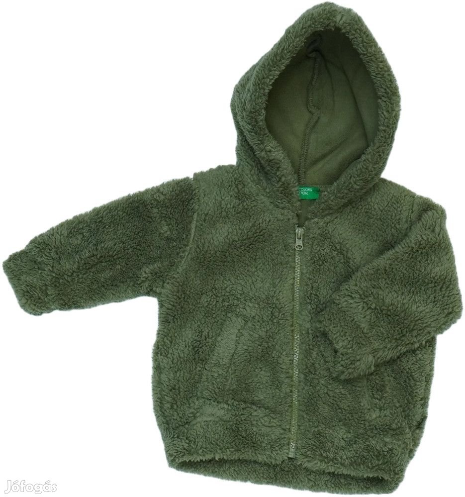 Benetton Új (címkés) Fiú Kapucnis pulóver (Méret: 74)