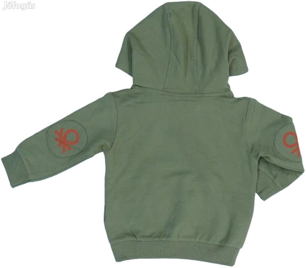 Benetton Új (címkés) Fiú Kapucnis pulóver (Méret: 74)