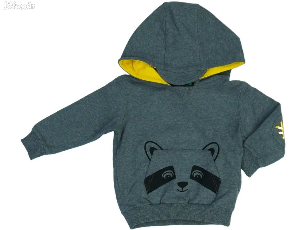 Benetton Új (címkés) Fiú Kapucnis pulóver (Méret: 74)
