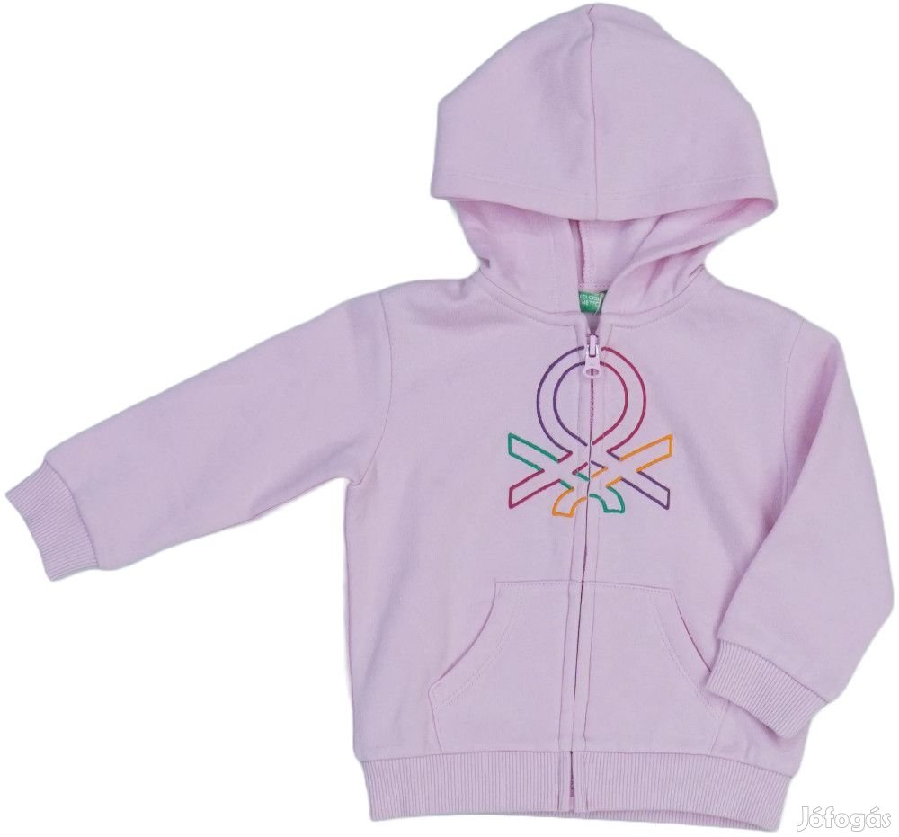 Benetton Új (címkés) Fiú Kapucnis pulóver (Méret: 80)