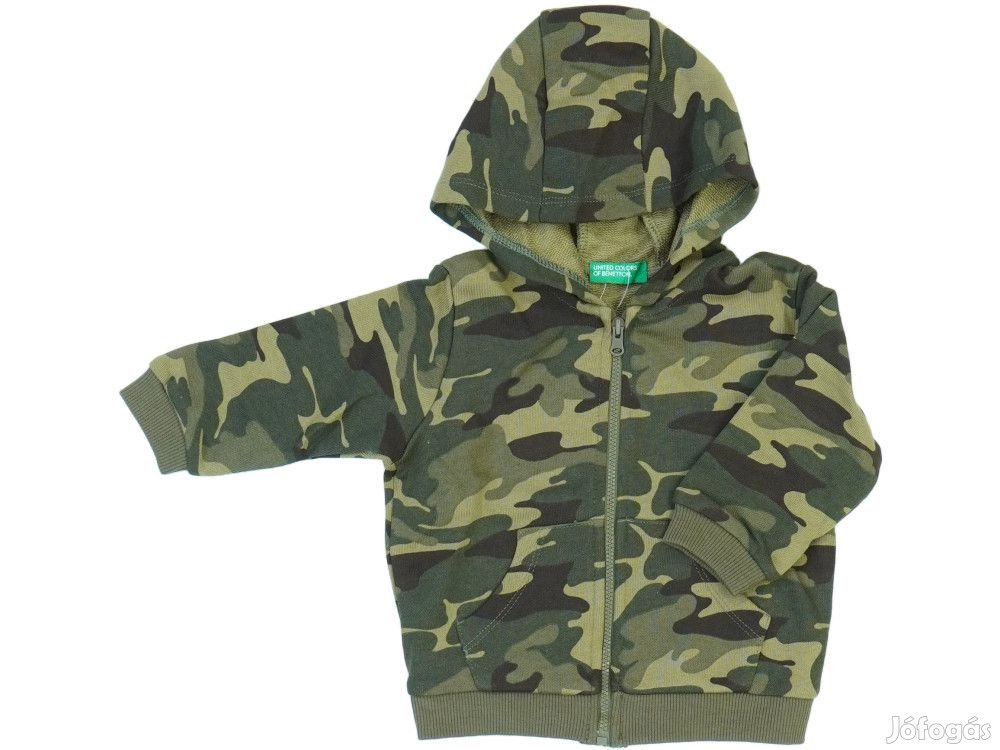 Benetton Új (címkés) Fiú Kapucnis pulóver (Méret: 80)