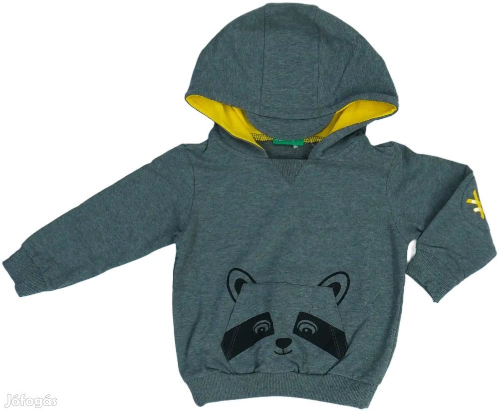 Benetton Új (címkés) Fiú Kapucnis pulóver (Méret: 80)