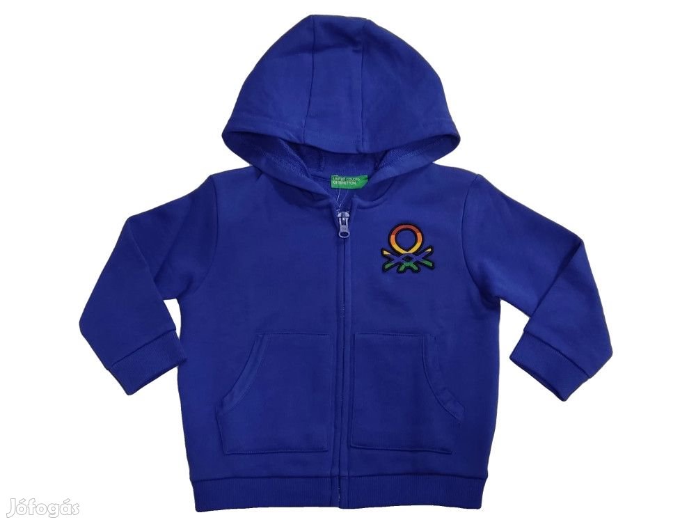 Benetton Új (címkés) Fiú Kapucnis pulóver (Méret: 80)