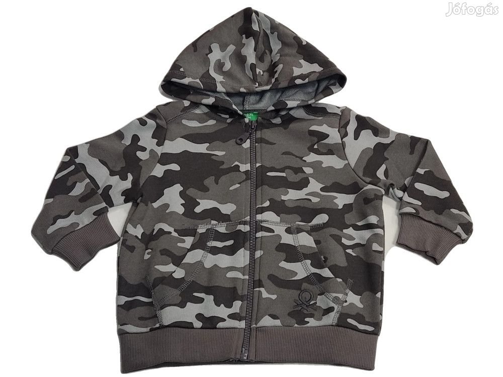 Benetton Új (címkés) Fiú Kapucnis pulóver (Méret: 92)