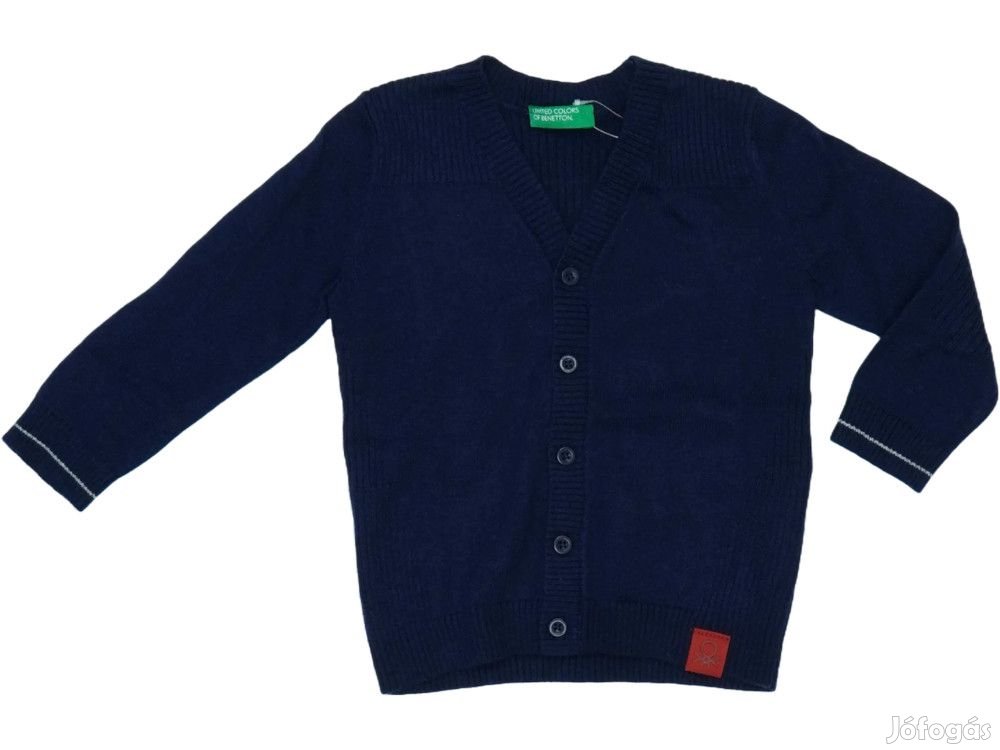 Benetton Új (címkés) Fiú Kardigán (Méret: 80)