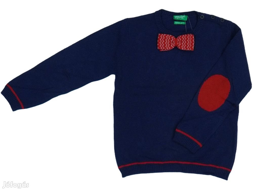 Benetton Új címkés Fiú Kötött pulcsi Méret 104