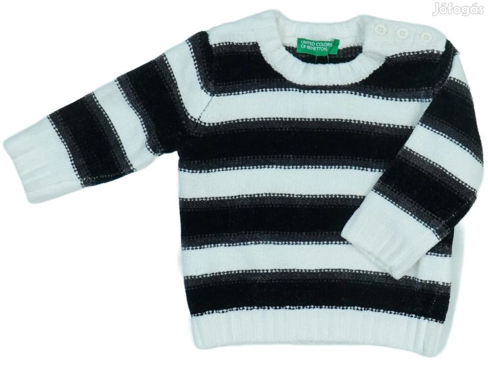 Benetton Új címkés Fiú Kötött pulcsi Méret 68