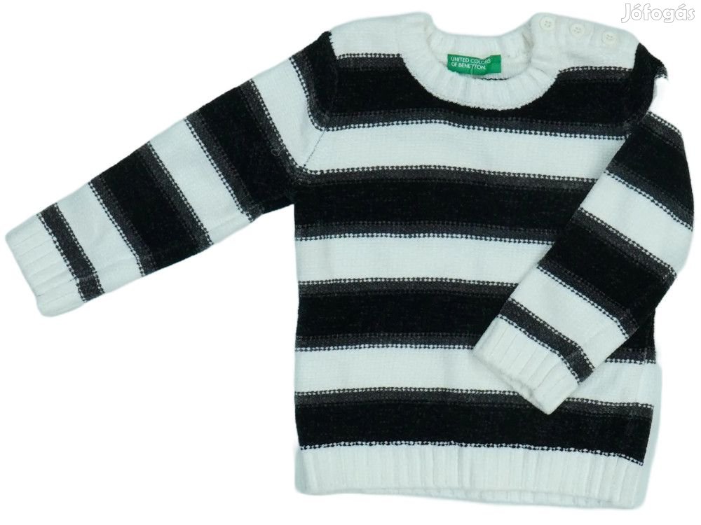 Benetton Új címkés Fiú Kötött pulcsi Méret 80