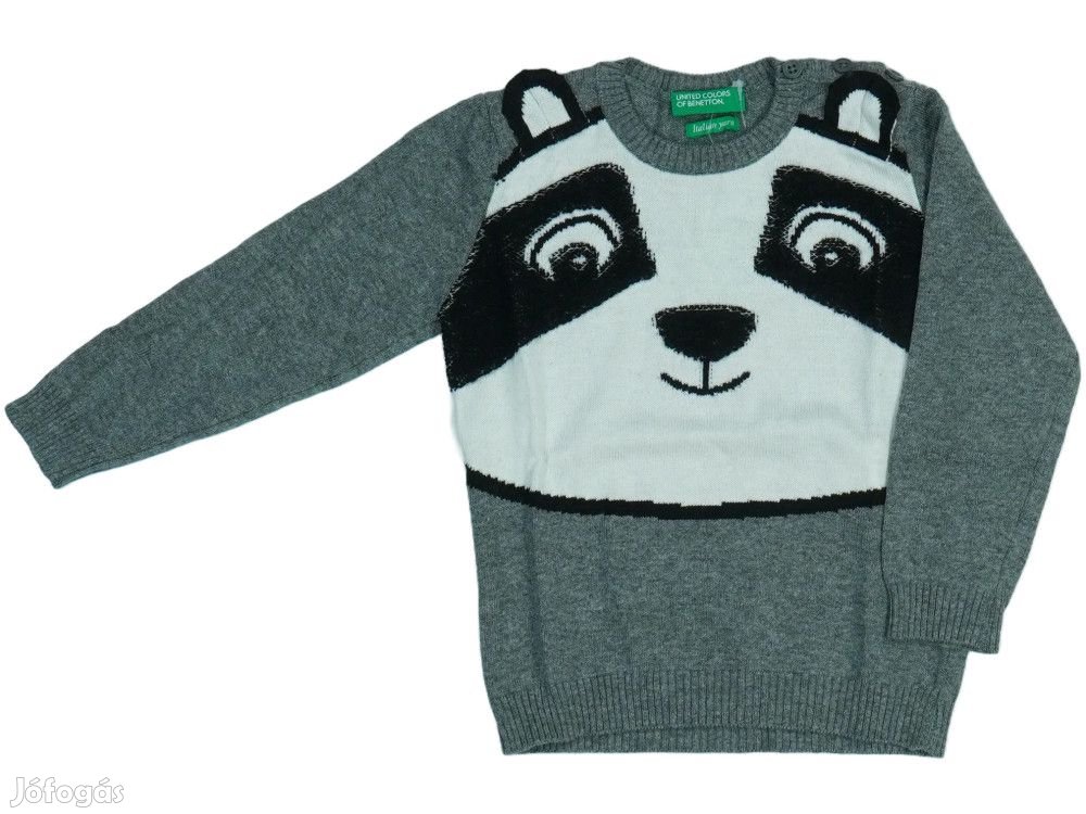 Benetton Új címkés Fiú Kötött pulcsi Méret 86