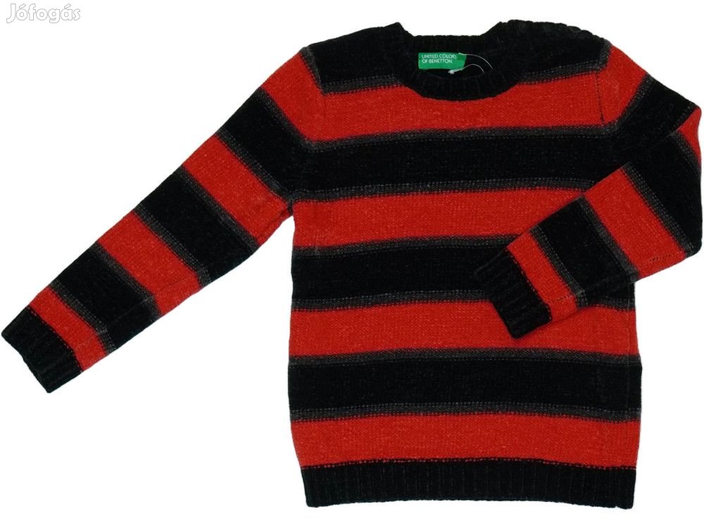 Benetton Új (címkés) Fiú Kötött pulcsi (Méret: 92)