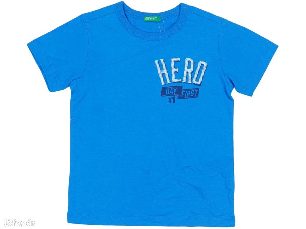 Benetton Új (címkés) Fiú Póló (Méret: 110)