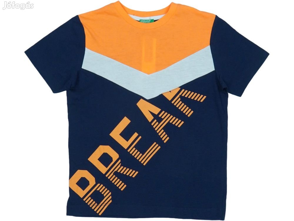 Benetton Új (címkés) Fiú Póló (Méret: 128)