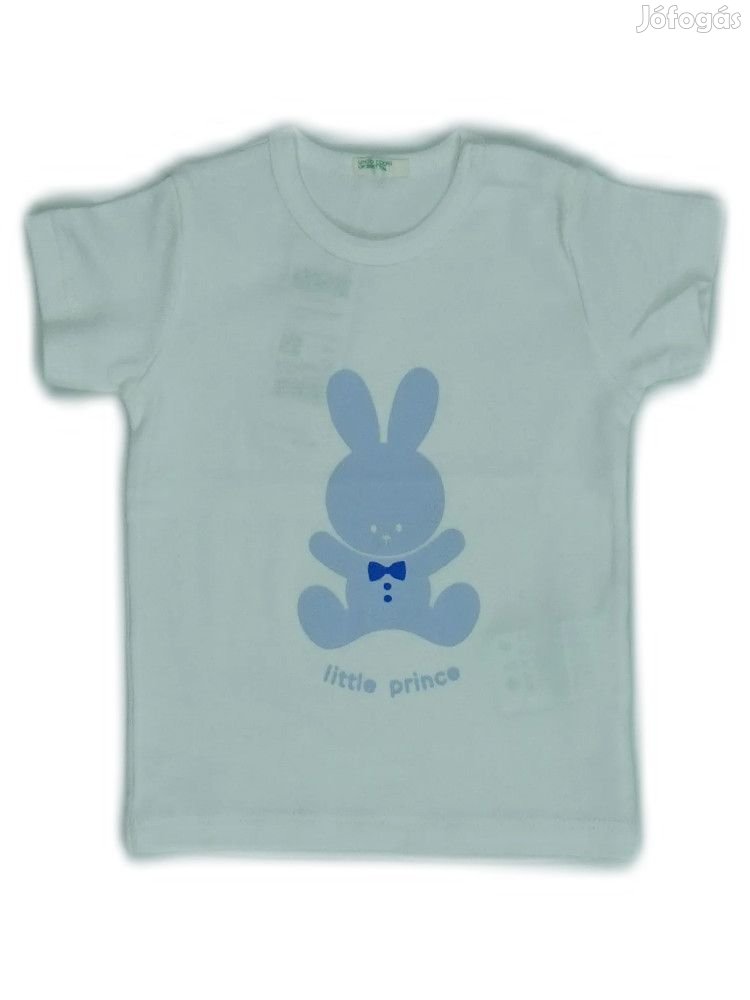Benetton Új (címkés) Fiú Póló (Méret: 80)