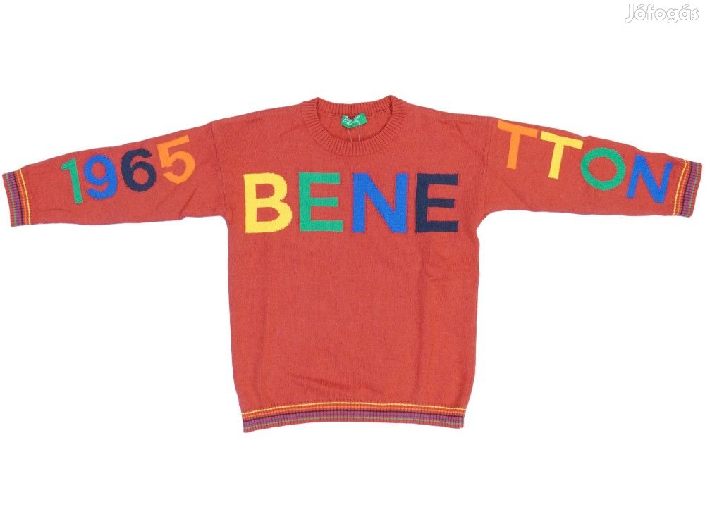 Benetton Új (címkés) Fiú Pulóver (Méret: 104)
