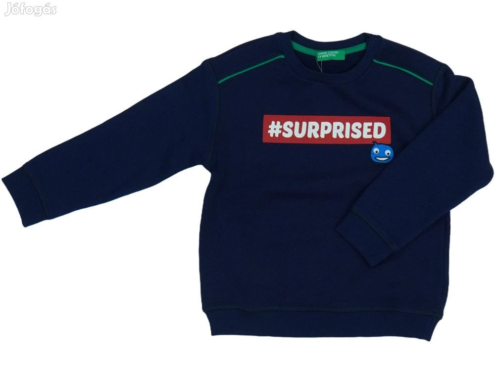 Benetton Új (címkés) Fiú Pulóver (Méret: 104)