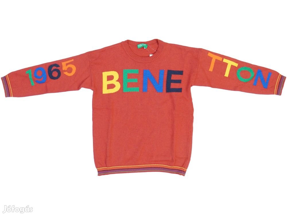 Benetton Új (címkés) Fiú Pulóver (Méret: 110)