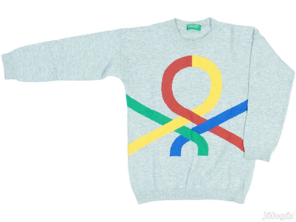 Benetton Új (címkés) Fiú Pulóver (Méret: 110)