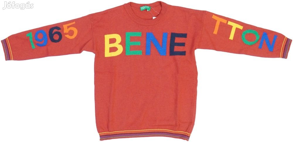 Benetton Új (címkés) Fiú Pulóver (Méret: 110)