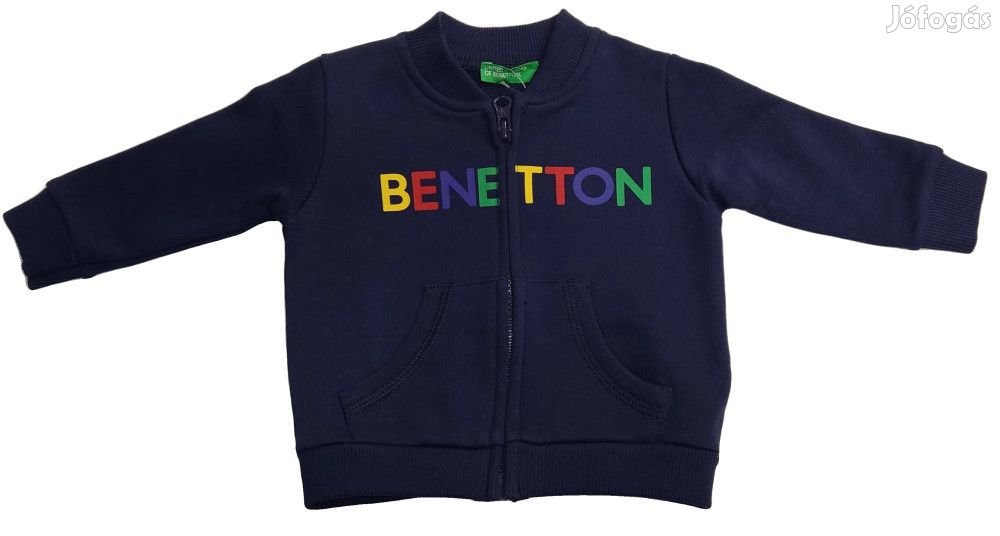 Benetton Új (címkés) Fiú Pulóver (Méret: 62)