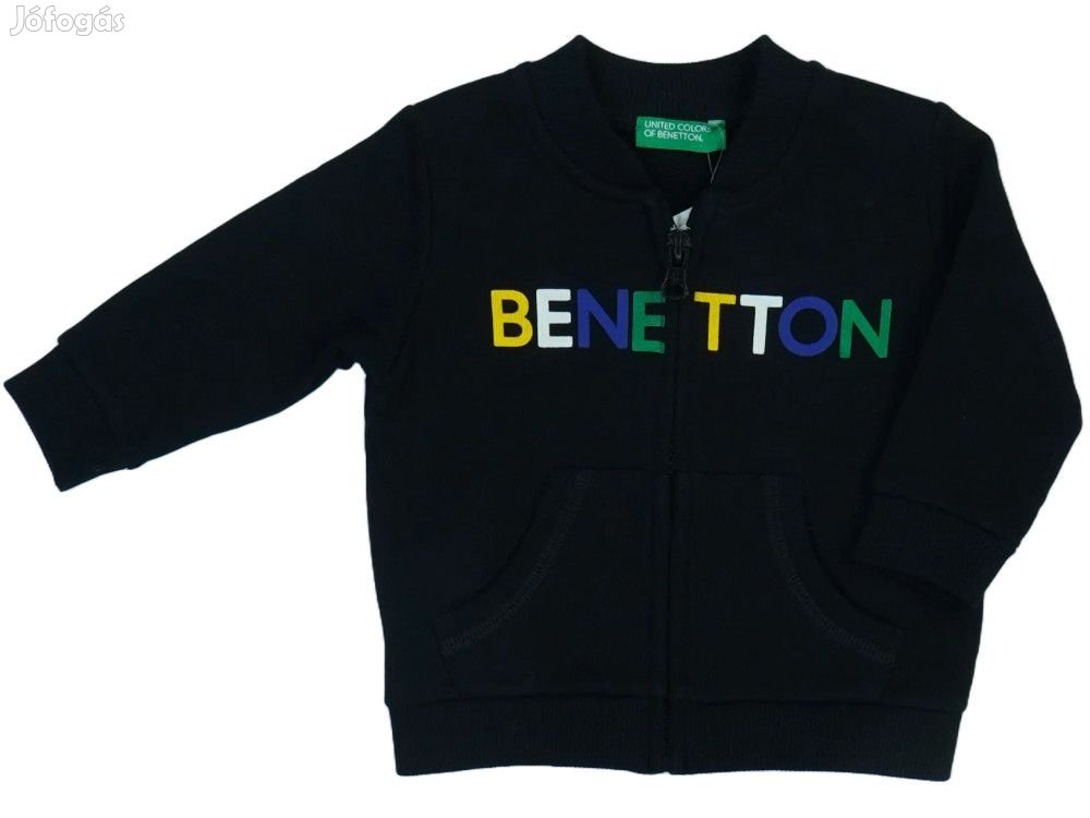 Benetton Új (címkés) Fiú Pulóver (Méret: 62)