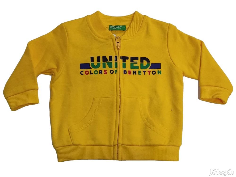 Benetton Új (címkés) Fiú Pulóver (Méret: 68)