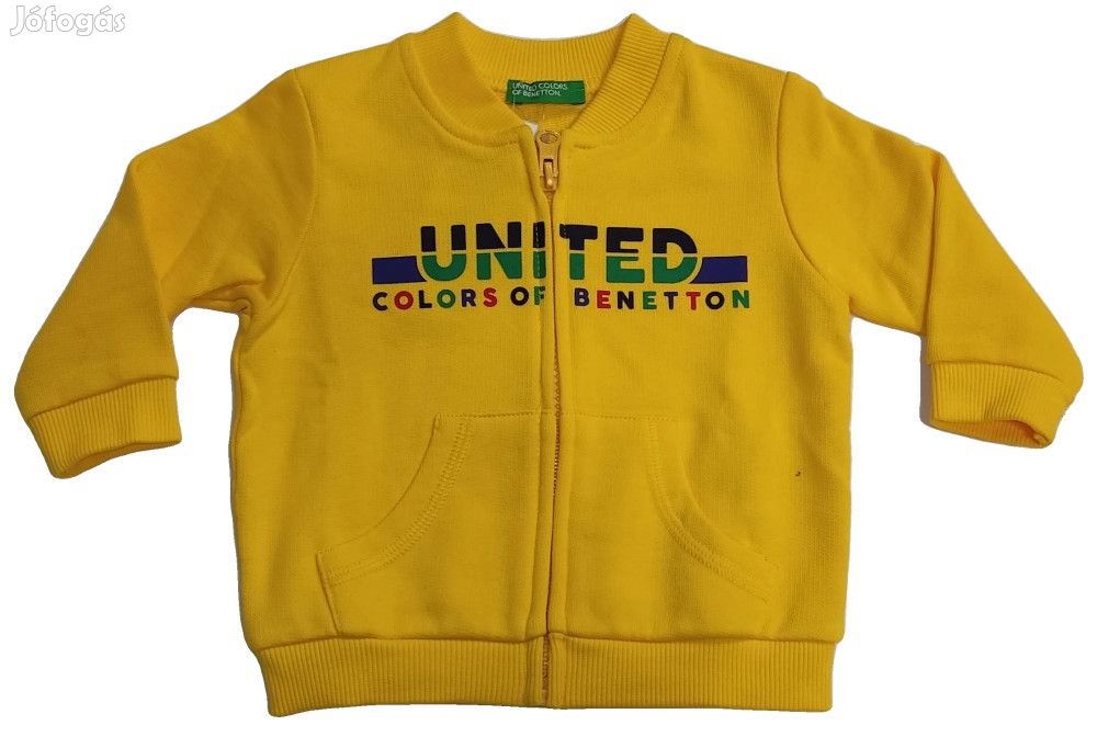 Benetton Új (címkés) Fiú Pulóver (Méret: 68)