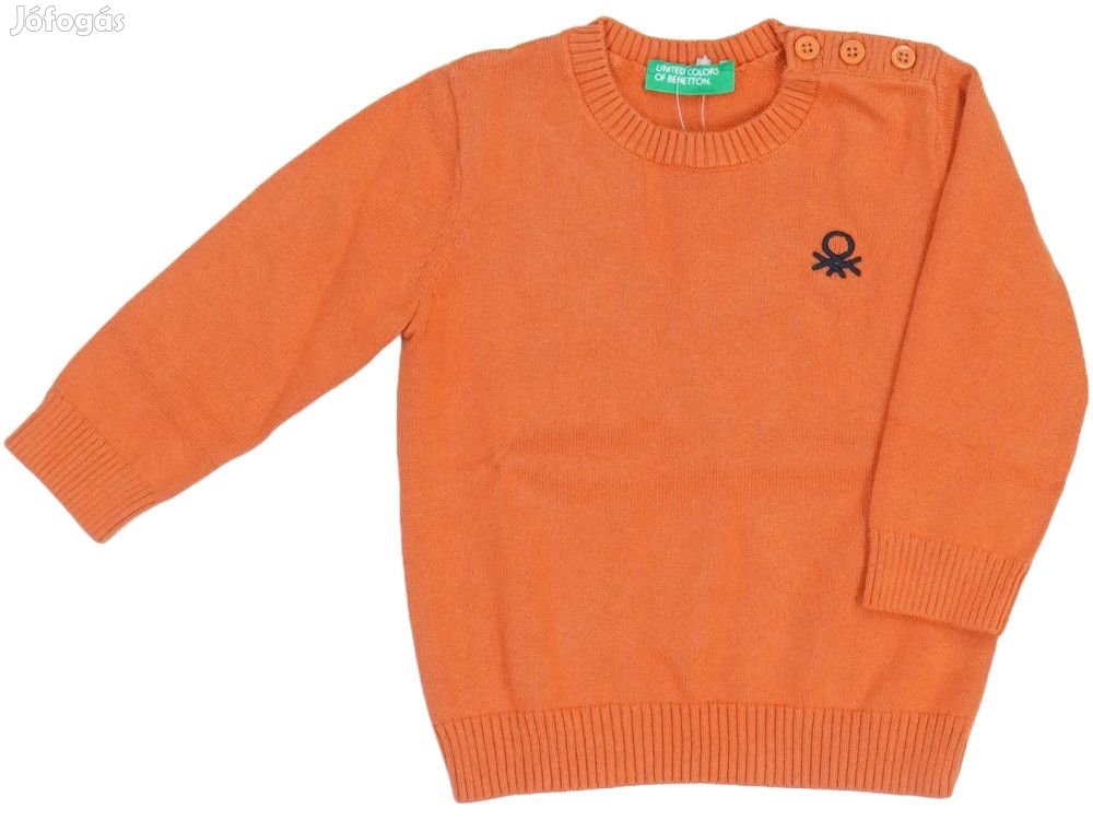 Benetton Új (címkés) Fiú Pulóver (Méret: 68)