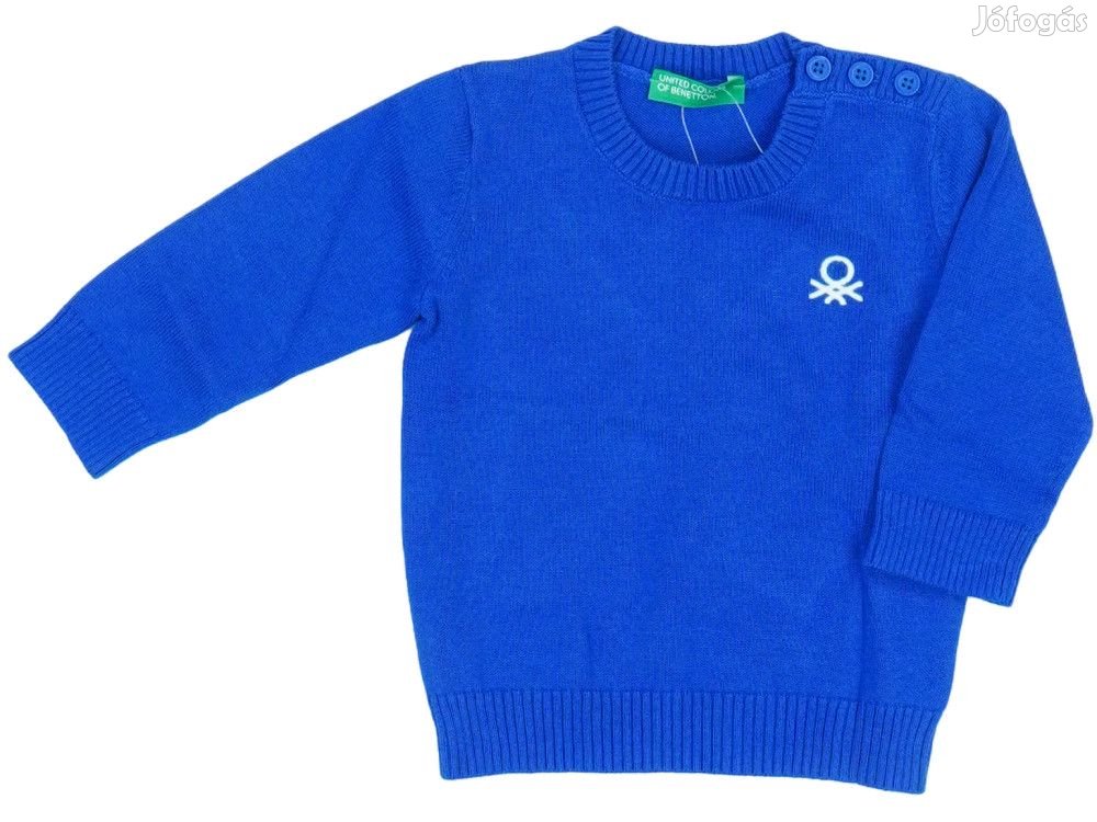 Benetton Új (címkés) Fiú Pulóver (Méret: 68)