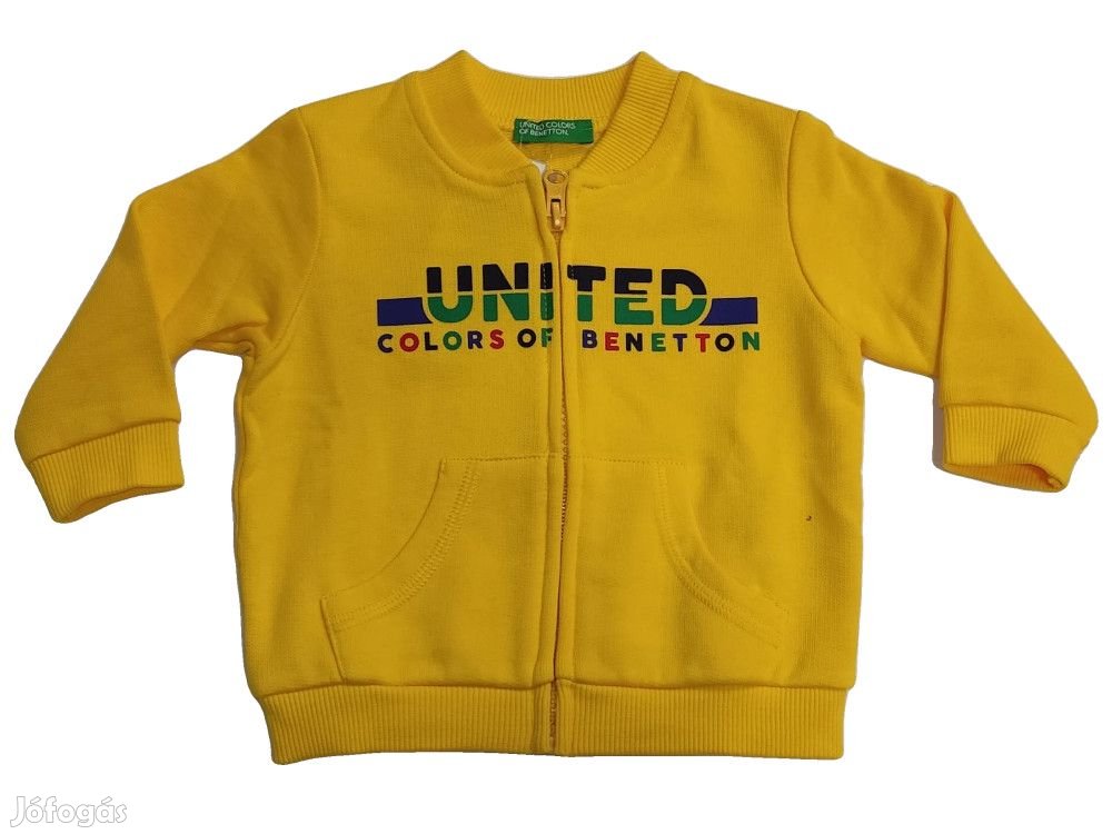 Benetton Új (címkés) Fiú Pulóver (Méret: 68)
