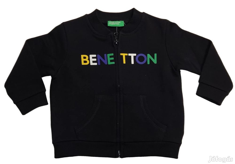 Benetton Új (címkés) Fiú Pulóver (Méret: 74)