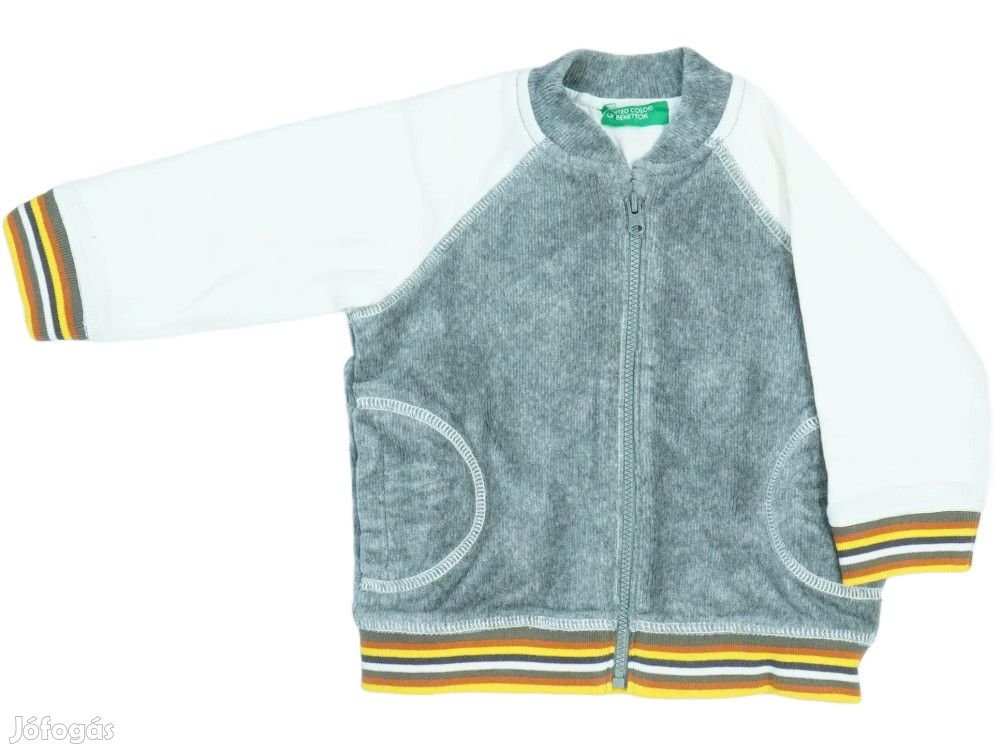 Benetton Új (címkés) Fiú Pulóver (Méret: 74)