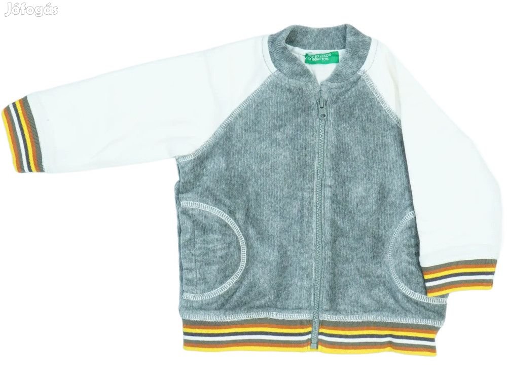 Benetton Új (címkés) Fiú Pulóver (Méret: 74)
