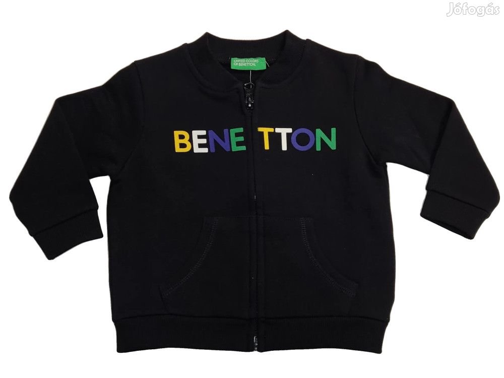 Benetton Új (címkés) Fiú Pulóver (Méret: 74)
