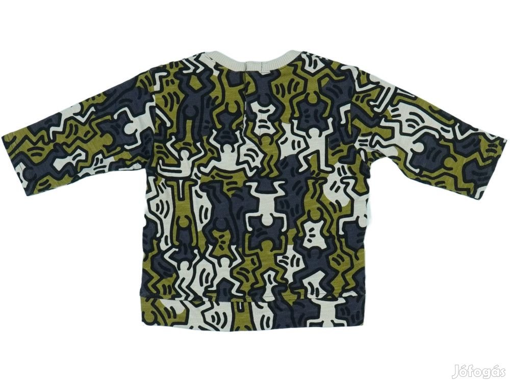 Benetton Új (címkés) Fiú Pulóver (Méret: 74)