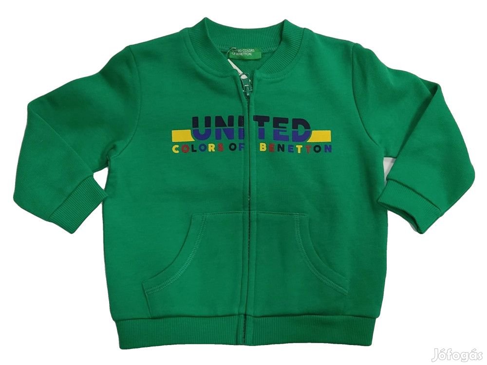 Benetton Új (címkés) Fiú Pulóver (Méret: 80)