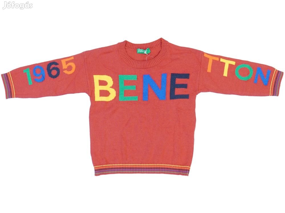 Benetton Új (címkés) Fiú Pulóver (Méret: 86)