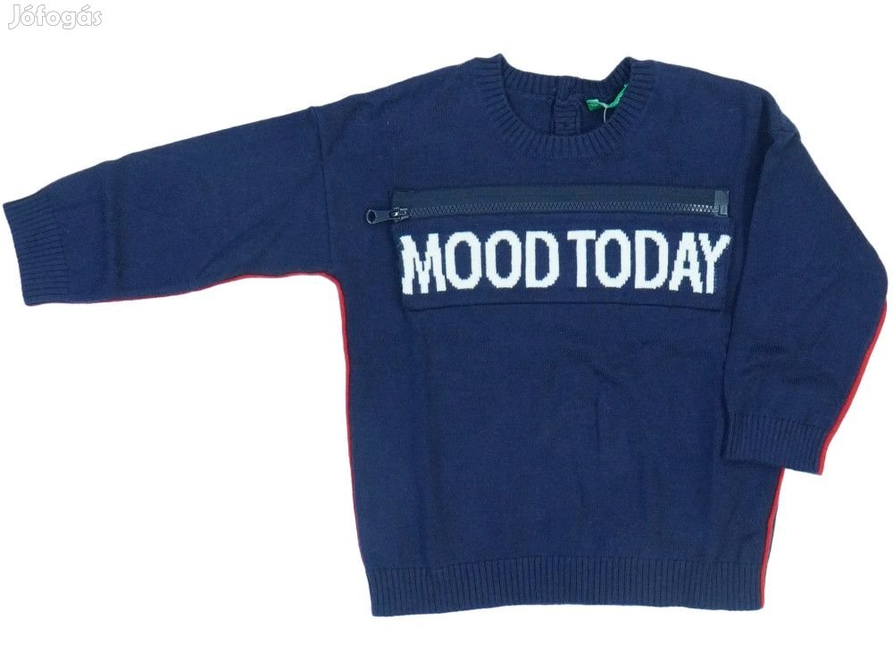 Benetton Új (címkés) Fiú Pulóver (Méret: 86)